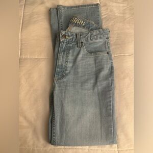 KIMES RANCH WOMEN'S SARAH LIGHT WASH HIGH RISE SLIM BOOTCUT JEANS